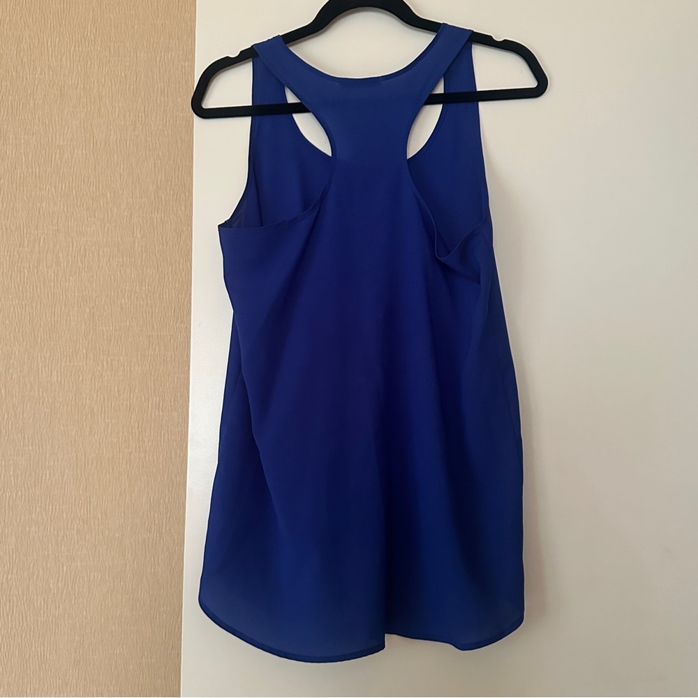 Soprano Blue Racerback Formal Tank - Picture 4 of 4